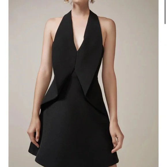 halter mini flowy dress ROSELANI HALTER FLOWY MINI DRESS main image 0